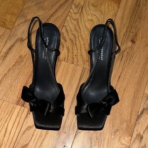 Jeffrey Campbell Elegant Black Slingback Heels